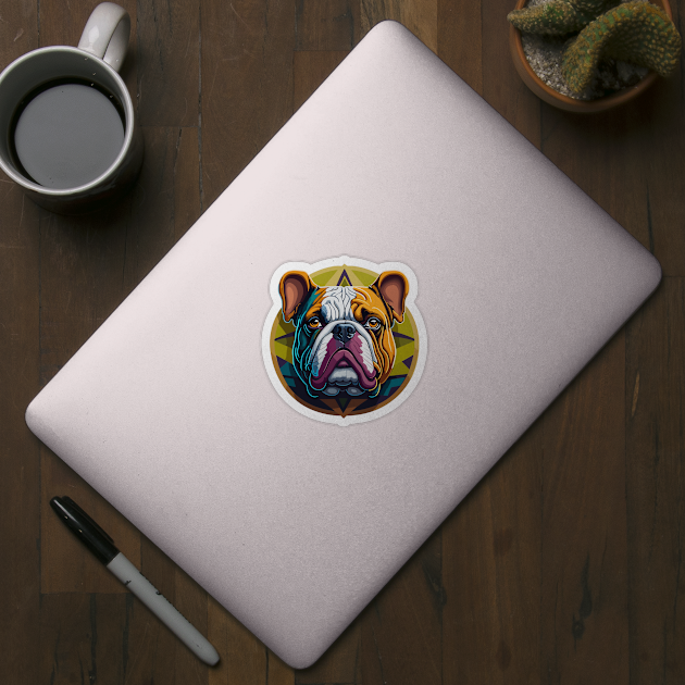 Bulldog Portrait by SpriteGuy95